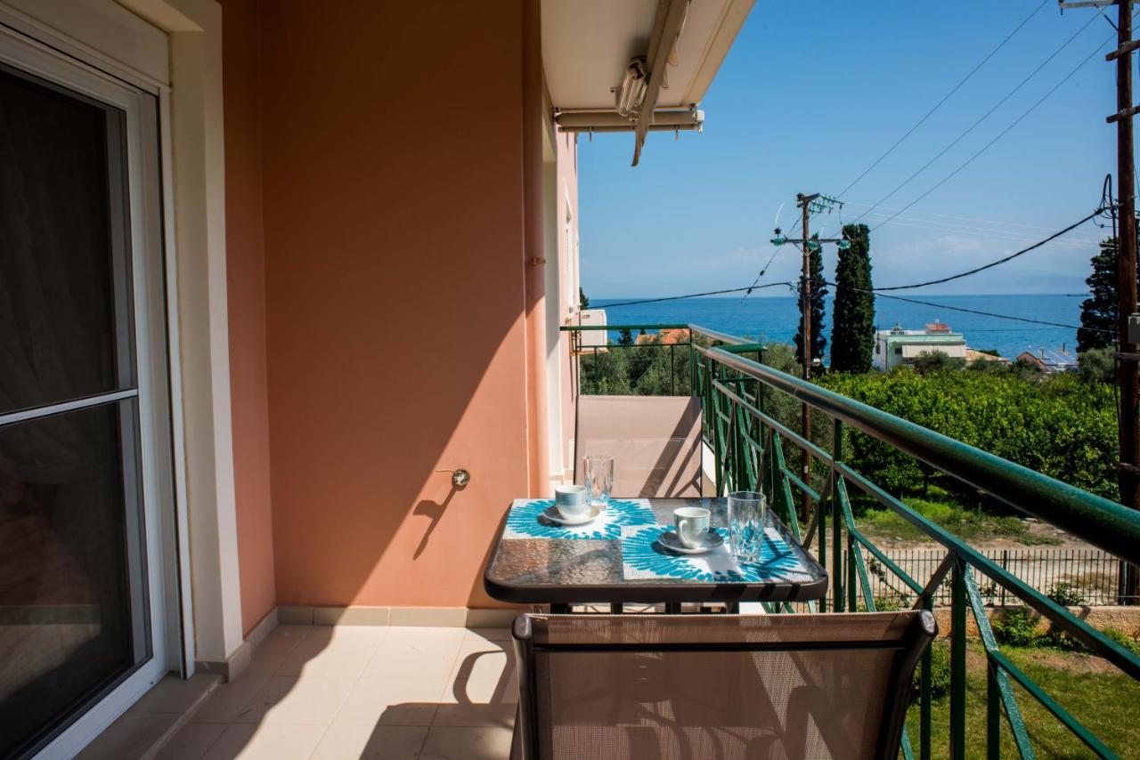 Lovely Apartment Next To The Sea Lygia Korinthias Ligia  Exterior photo
